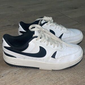 Black and White Nike Sneaker